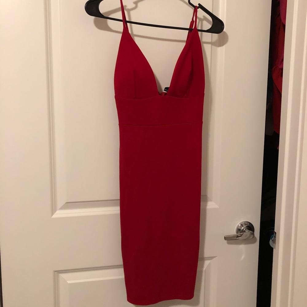 Red dress